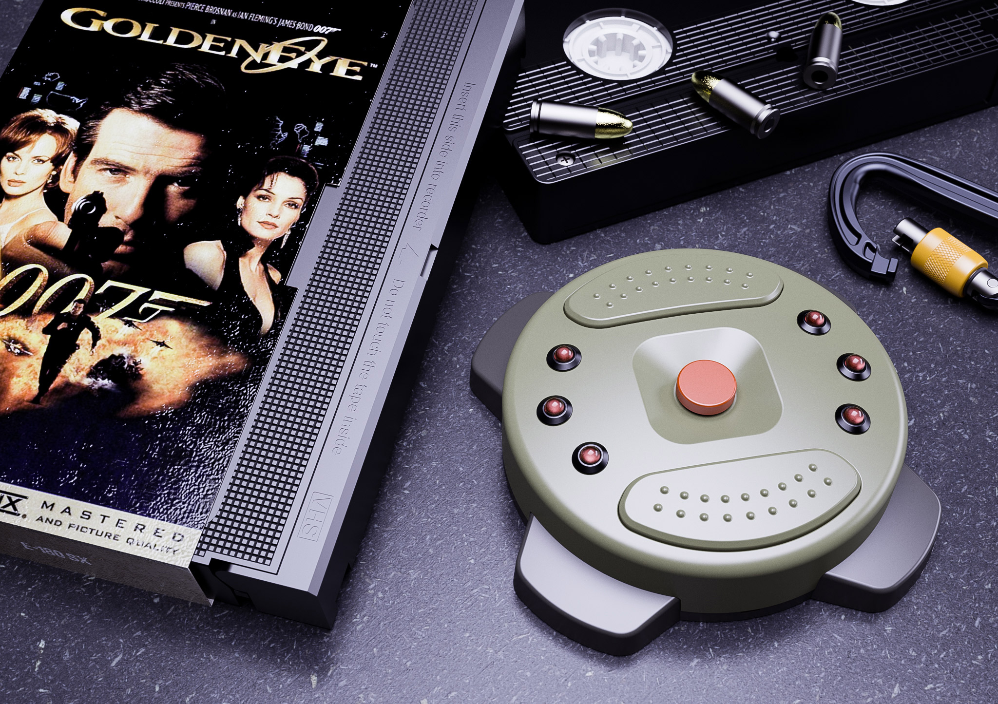 007 magnetic mine found in Goldeneye.