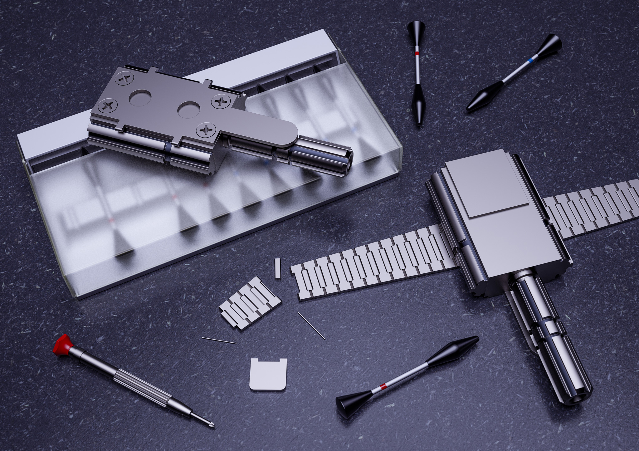 007 wrist dart found in Moonraker.