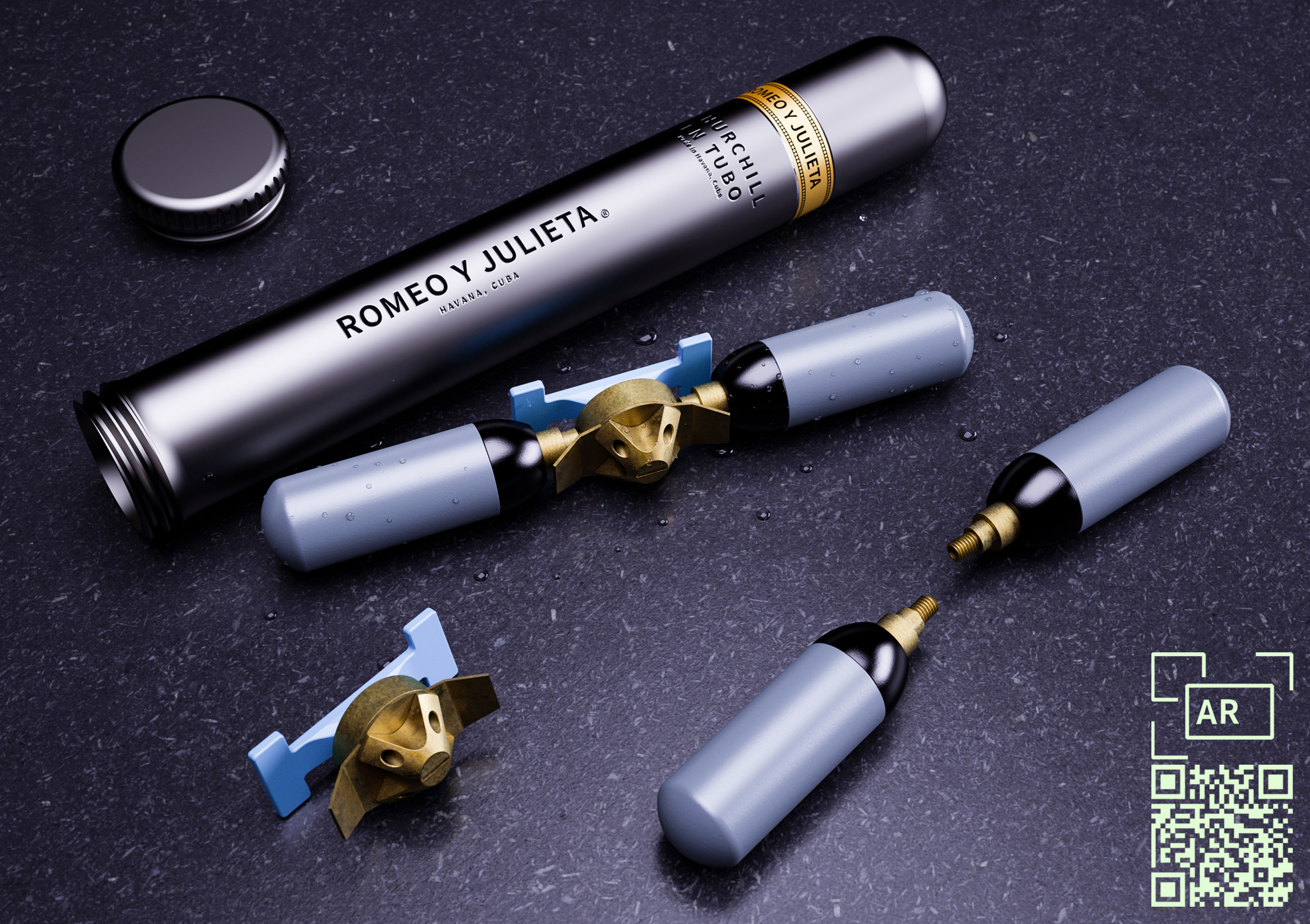 007 Underwater breather found in Thunderball.